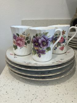 Tea Cups Different Sets Like New
