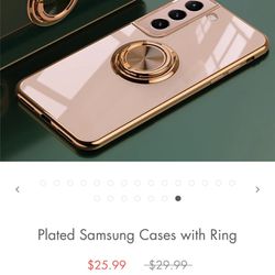 Samsung Case With ring 