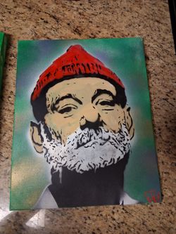 Bill Murray paintings