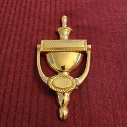 BRASS DOOR KNOCKER