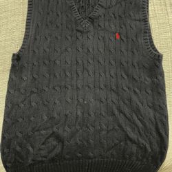 Boys polo sweater vest size large ( 14–16) 5.00