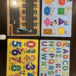 Toddler Puzzles - Alphabets And Numbers 