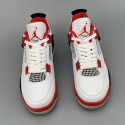 Jordan 4 Fire Red 28