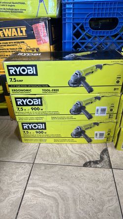Ryobi 7.5 Amp 4-1/2" Angle Grinder