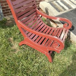 Vintage Wooden Chair 