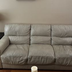Leather Couch Set
