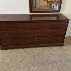 Dresser Mirror And Nightstand