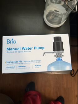 5 gallon water tank pump