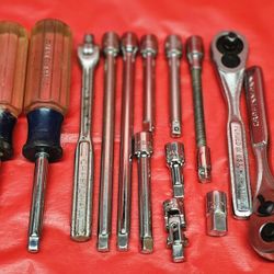 CRAFTSMAN 1/4" DRIVE RATCHETS 