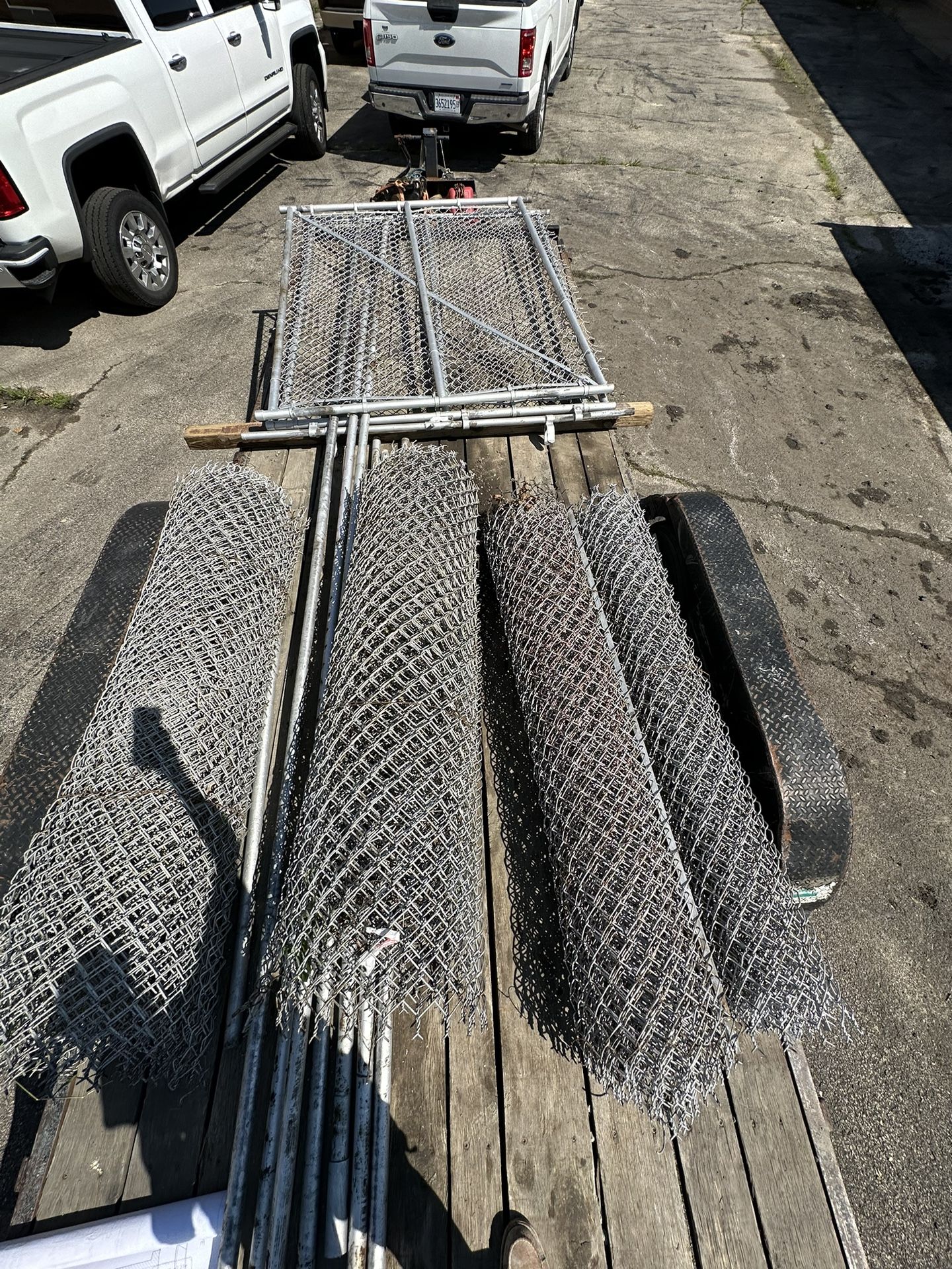130 Feet Of Fence With Double Doors