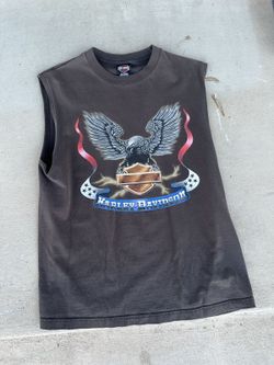 Harley-Davidson Superstition Arizona Tank Top - Mens L, Brown
