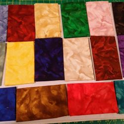 Quilt Fabric--4+ yds Nancy Crow Fat Quarter Bundle #2