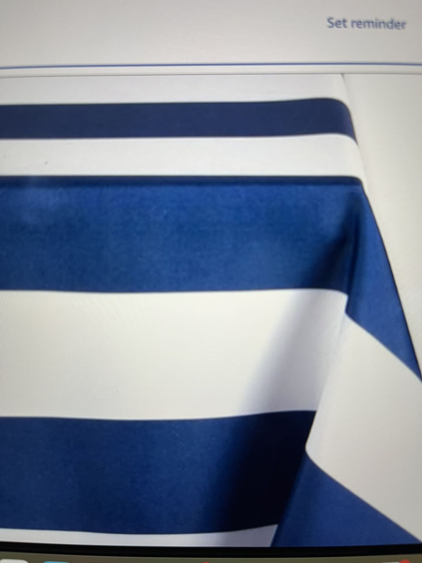 Cabana Stripe Tablecloths 60 X 120