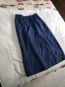 Nanci  Jennifer Navy Blue Size 7/8 Skirt