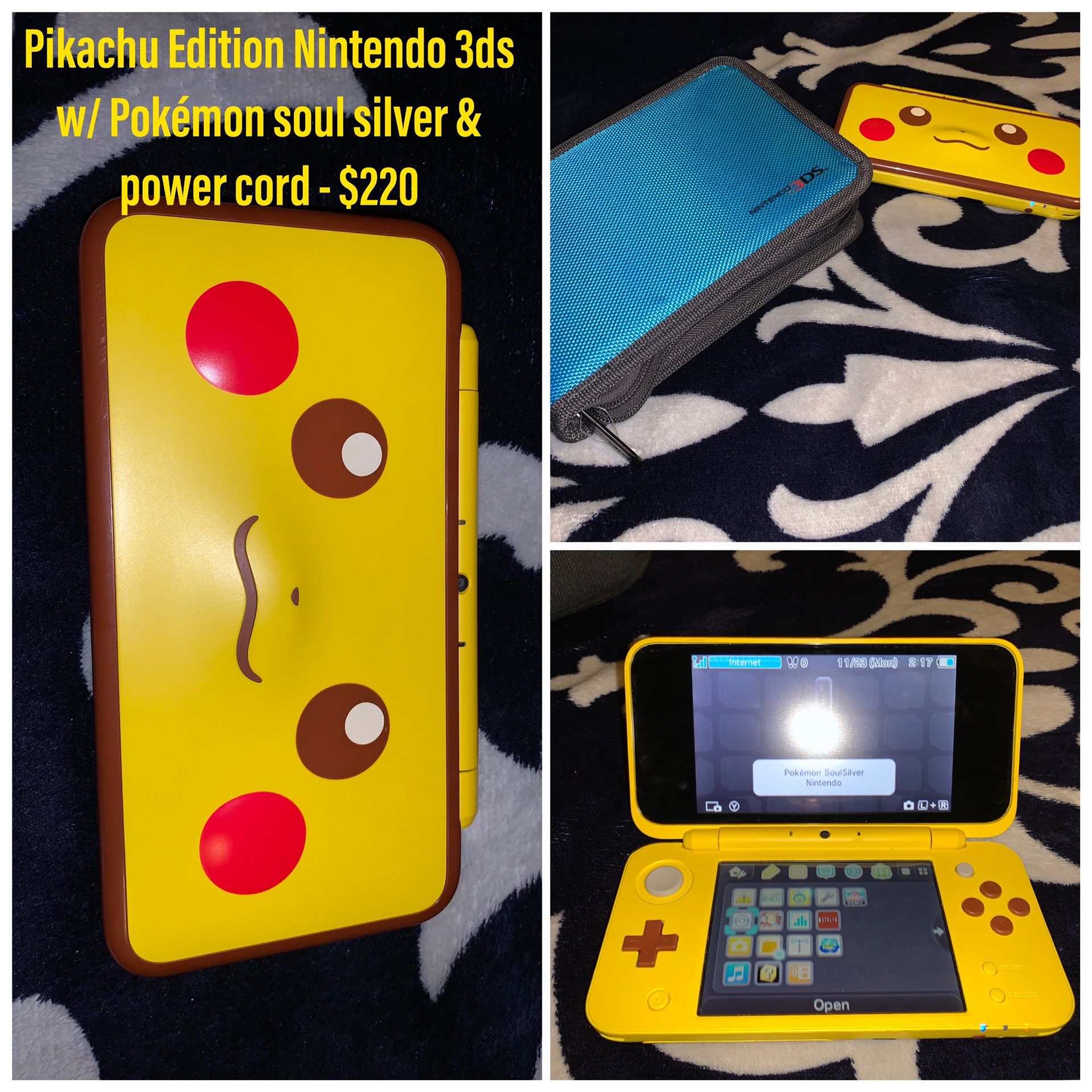 Nintendo 3ds Pikachu Edition