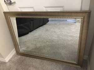 Photo Hobby lobby mirror gold frame great condition 42 inches long..