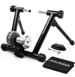 Bike Indoor Trainer w/Fluid Flywheel (Alpcour). Price OBO or Trades