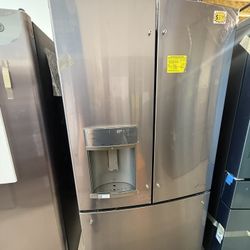 Profile 27.7 cu. ft. French Door Refrigerator with Door-in-Door in Fingerprint Resistant Stainless Steel