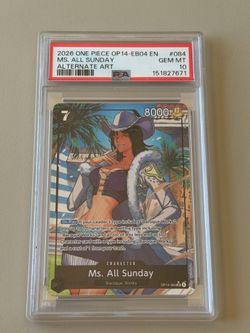 Ms All Sunday PSA 10