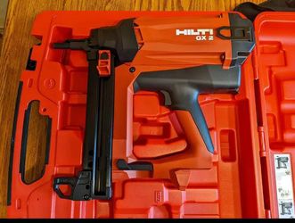 Hilti GX2 gas/battery actuated nailer. Brand new and UNUSED