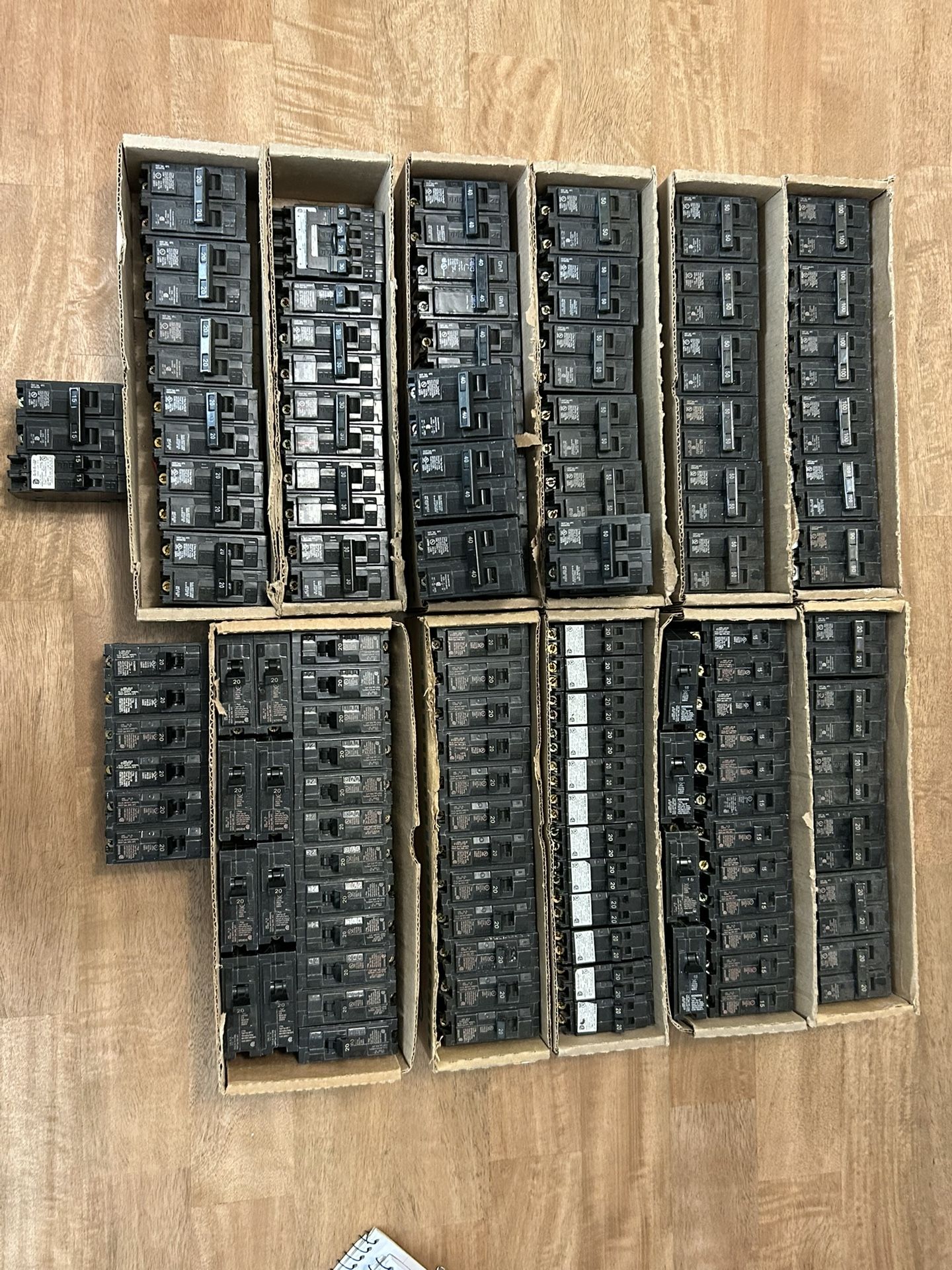 All New Standard Siemens Breakers!!