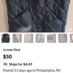 Jcrew Vest 