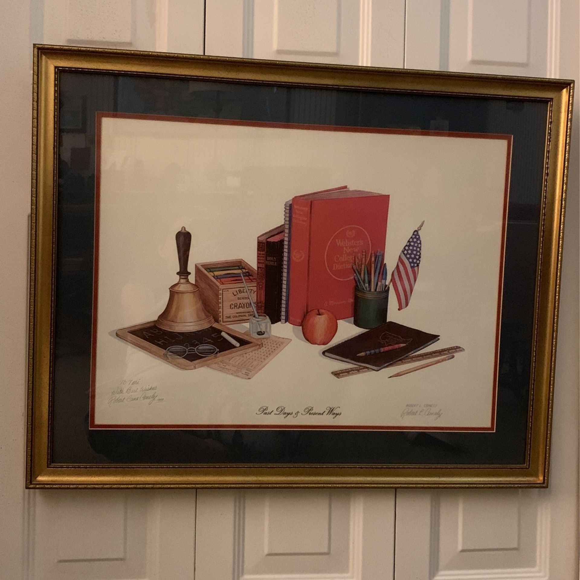 Print by Louisville Artist Robert L.Conley.