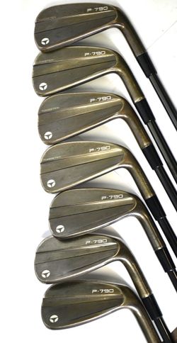 Irons Set P790 (7) KBS Tour Lite S Black PVD Shafts TaylorMade Golf Pride Grips