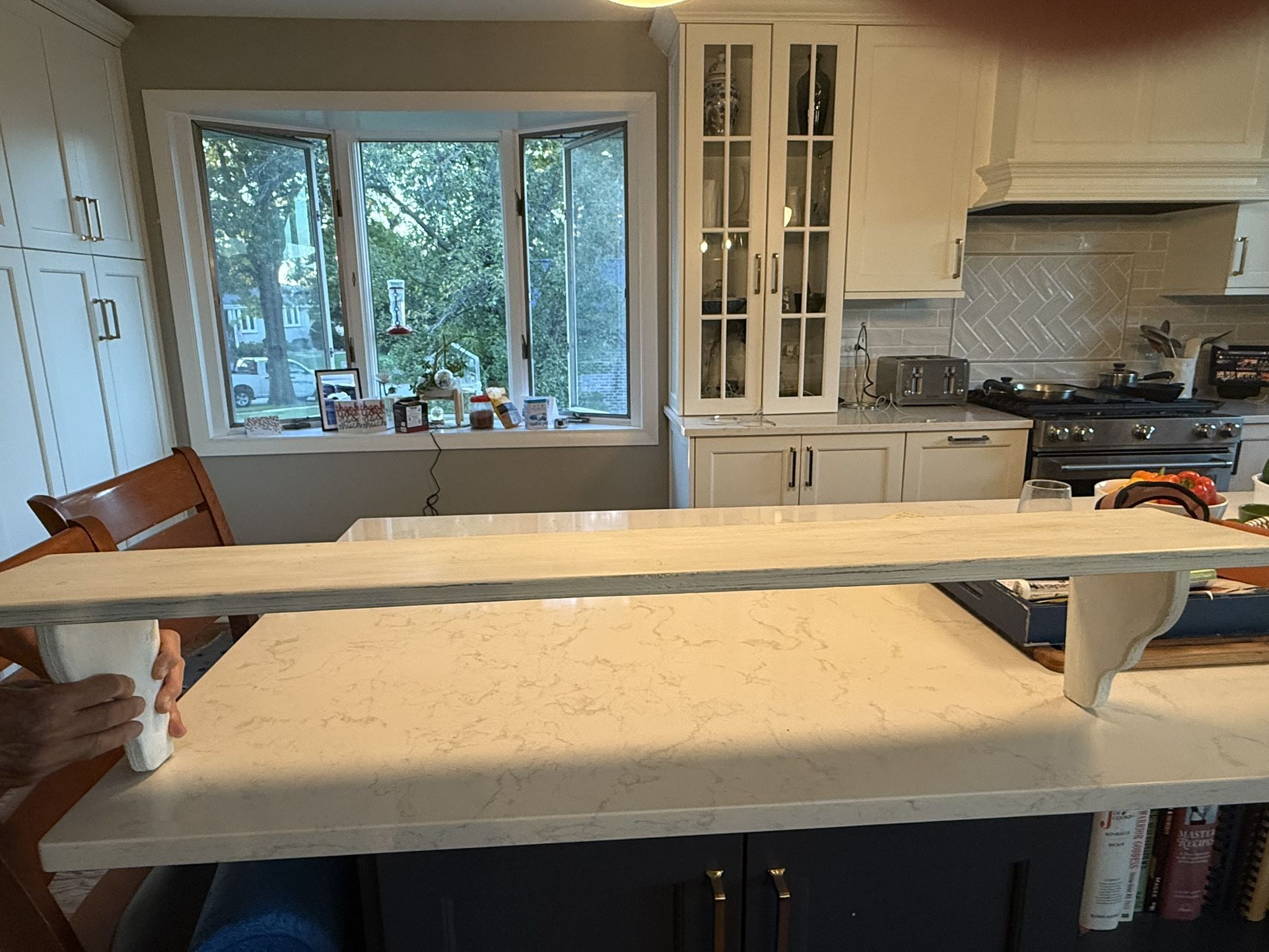 White Wood Shelf