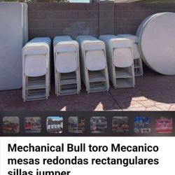 Tables  And  Chairs   MECHANICAL  BULLS  