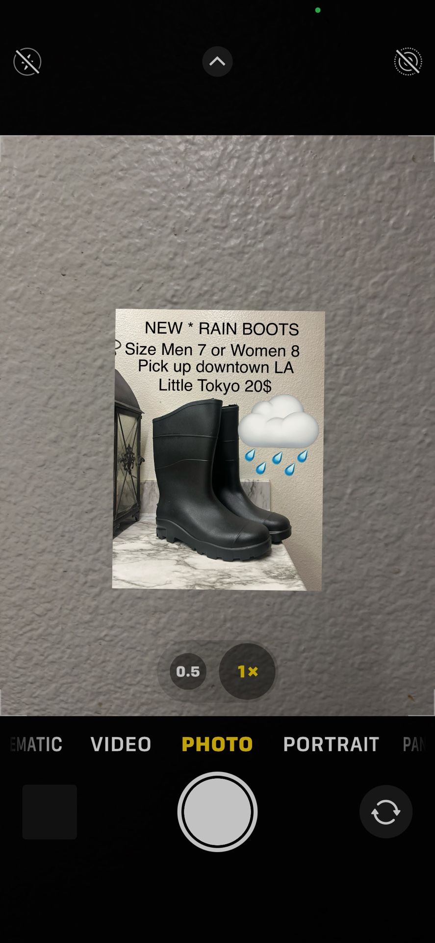 Rain Boots 20$ 