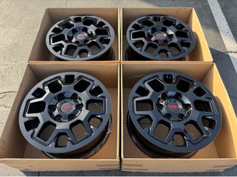 17” oem toyota tacoma 4Runner factory wheels 17 inch gloss black rims Toyota