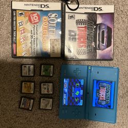 Nintendo DSi + 8 Games (hablo Espanol)