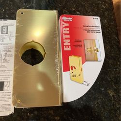 Defender Security U-9548 Door Enforcer Brass New