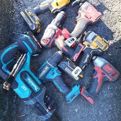 Milwaukee Makita DeWalt 