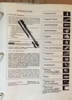 Honda Civic Manual