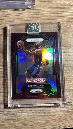 2024 panini monopoly lebron james sp investment