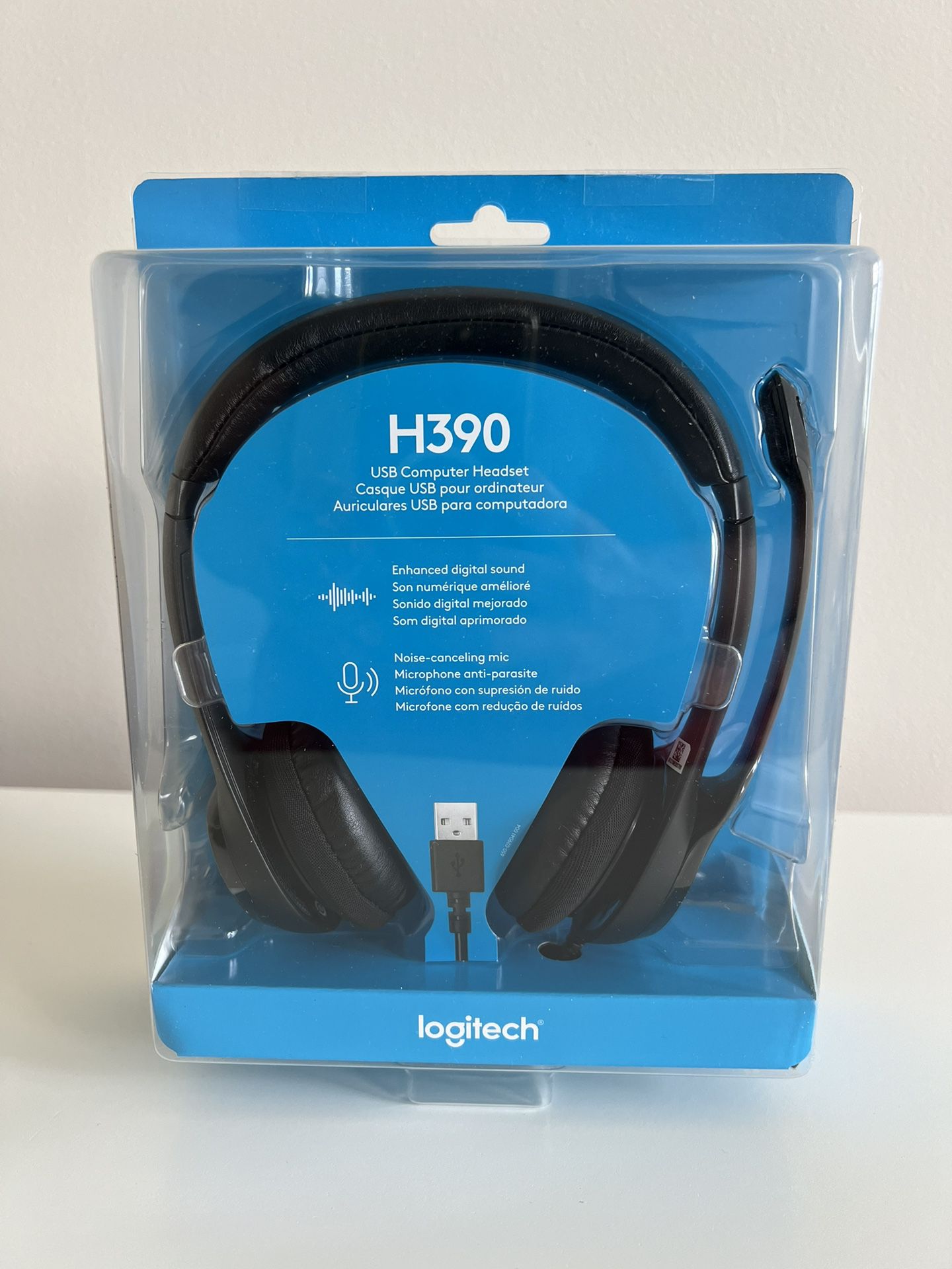 logitech® h390 usb headset