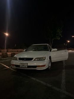 1998 Acura CL White Coupe