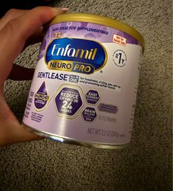 Enfamil 7.2oz Gentlease cans