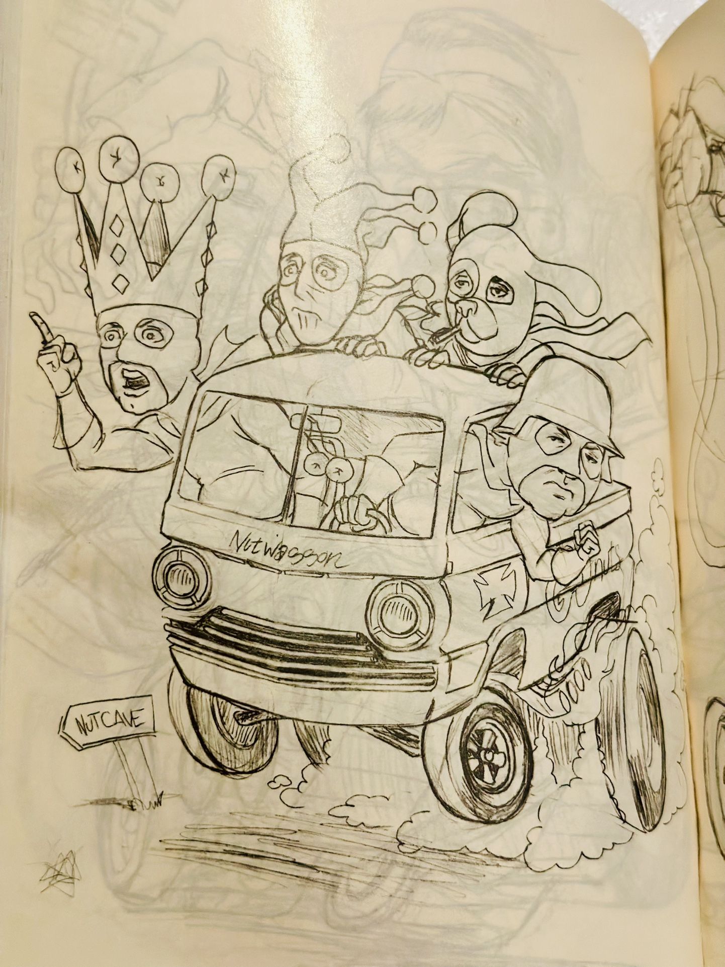 Big Fat One: The Collected Sketchbooks Of CoOp