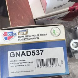 Carquest Premium Gold Brake Pads GNAD537 – New