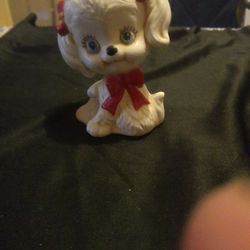 Vintage ceramic puppy