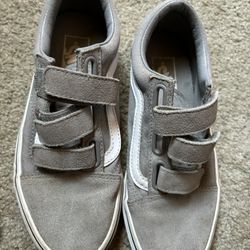 Velcro grey Vans