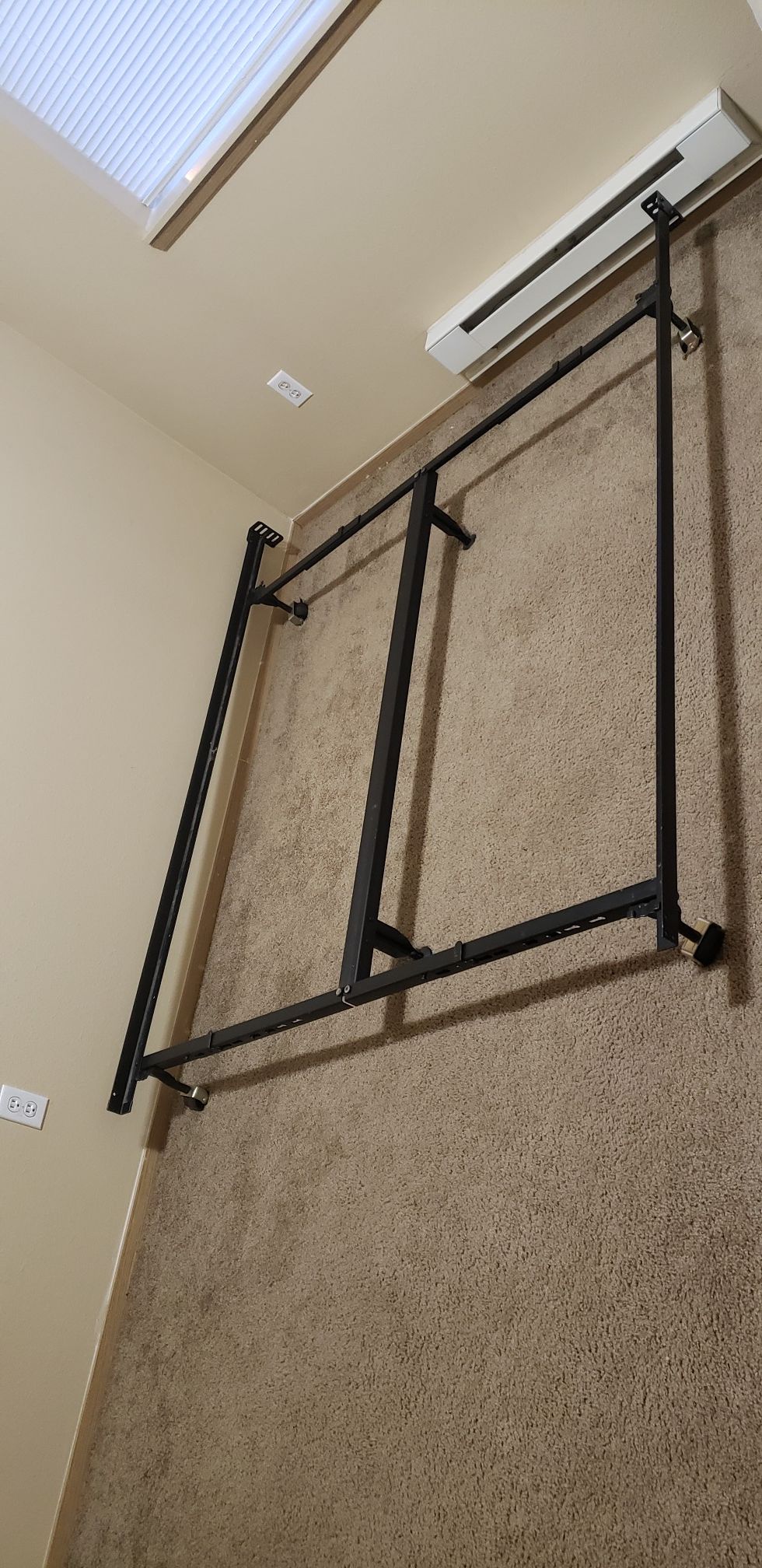 Queen Metal Bed Frame (Fits Multiple Mattress Sizes)