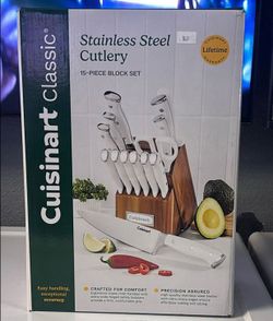 Cuisinart Classic Stainless Steel Cutlery 15 Piece Set