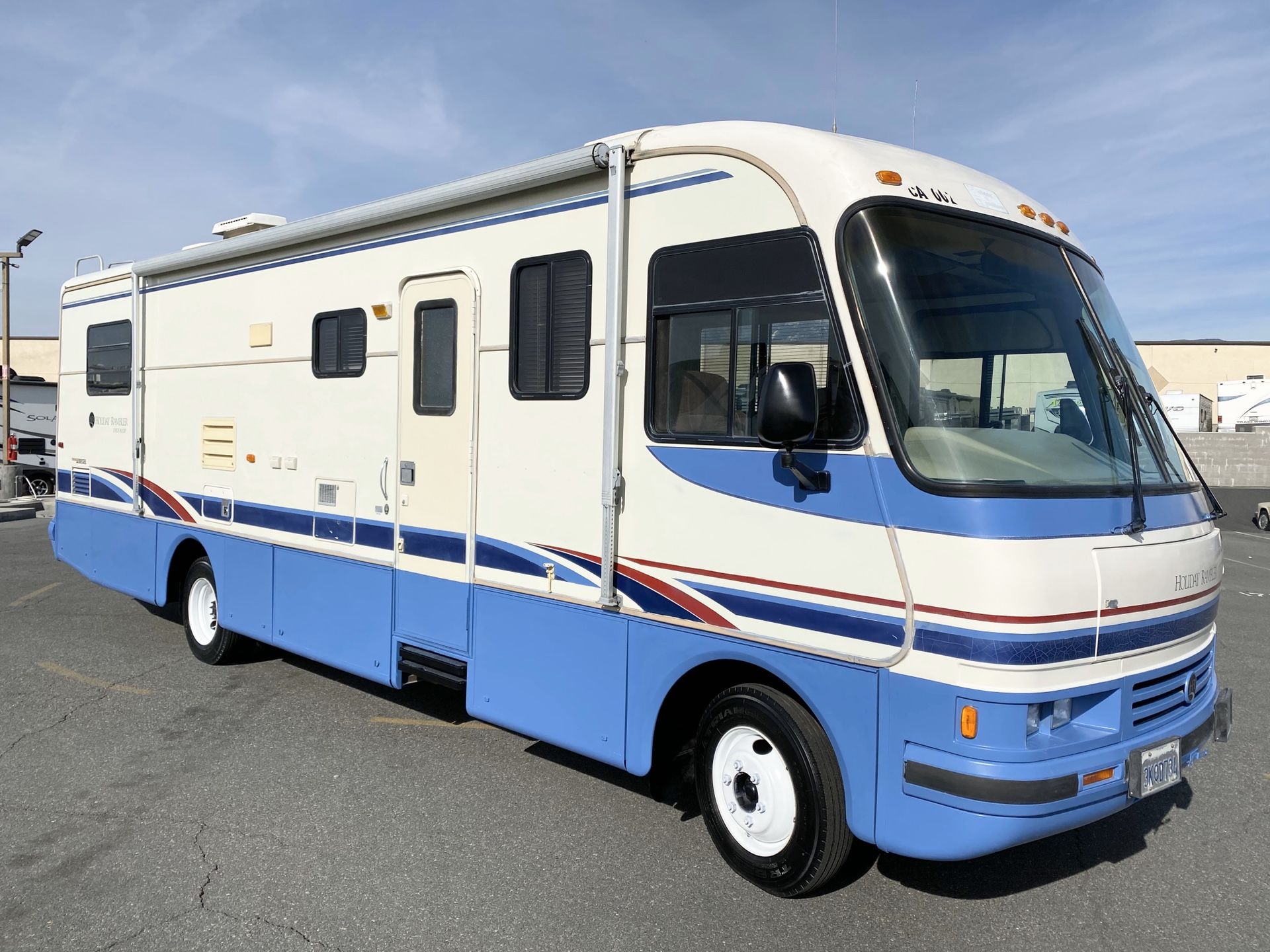 1995 Holiday Rambler Motorhome 32FT. 12 Valve Cummins Diesel Pusher ...
