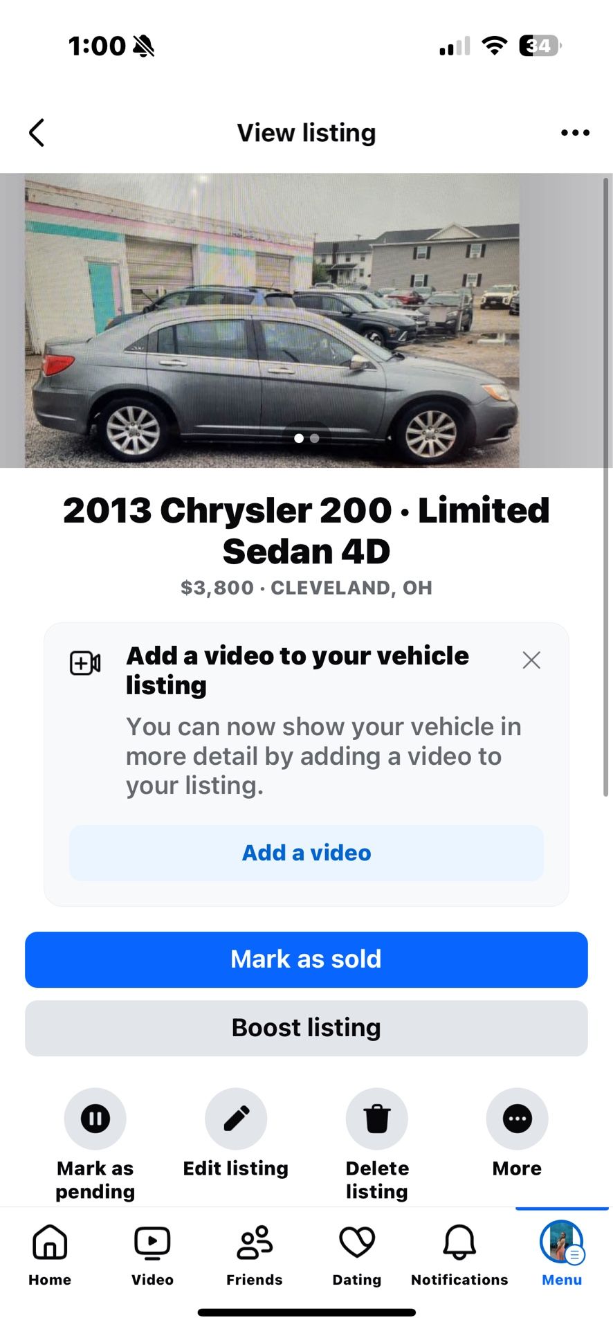 2013 Chrysler 200