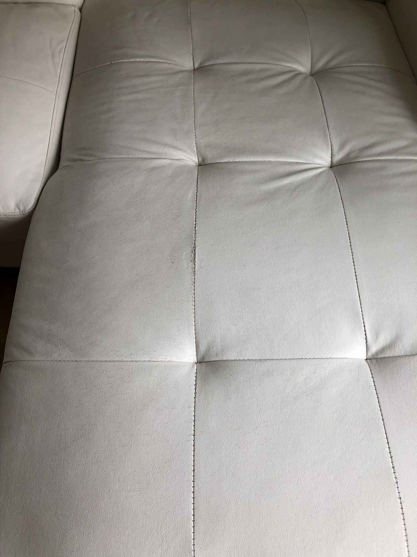 Leather sofa original price 2k asking 300