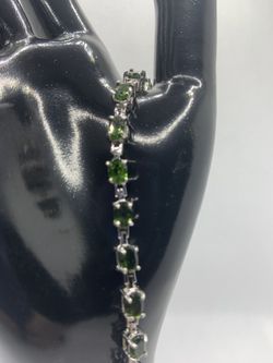 RUSSIAN DIOPSIDE BRACELET